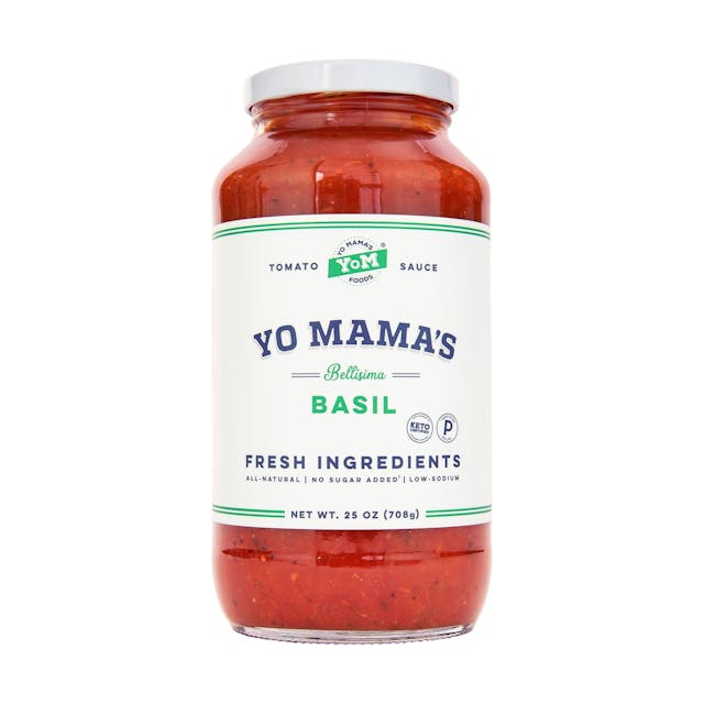 Is it Egg Free? Yo Mama's Foods Gluten-free, Keto, Tomato Basil Pasta Sauce