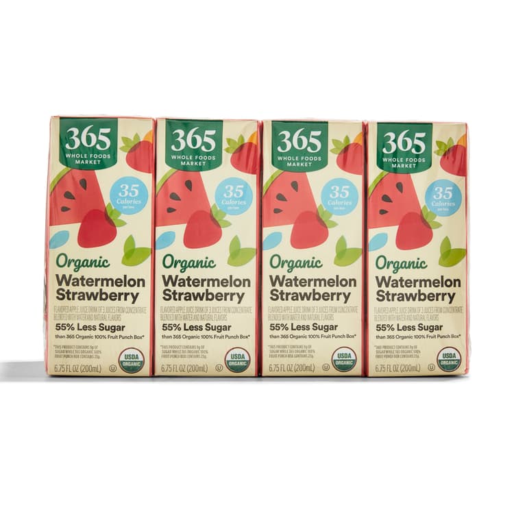 365 By Whole Foods Market Organic Reduced Sugar Watermelon Strawberry Juice