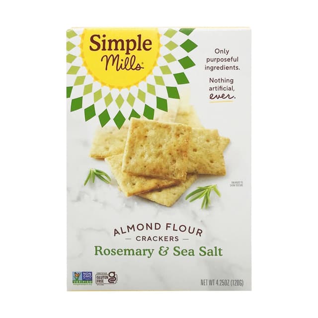 Is it Tree Nut Free? Simple Mills Rosemary & Sea Salt Almond Flour Crackers