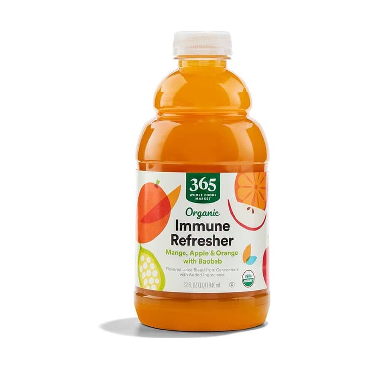 Whole Foods Market Organic Mango Apple Orange Baobab Juice