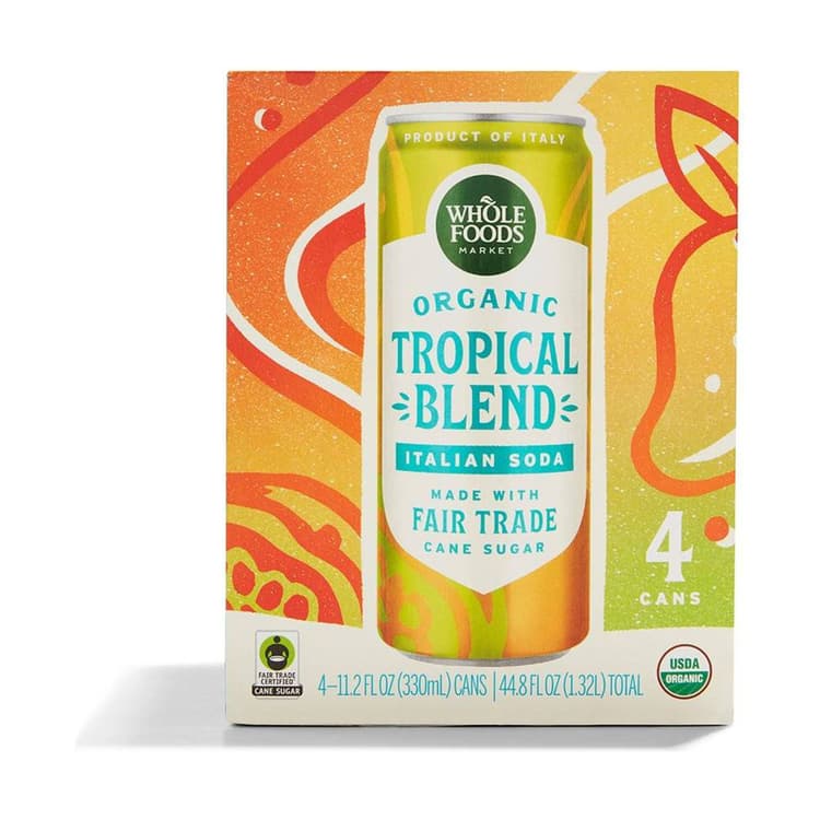 Whole Foods Market Organic Tropical Blend Italian Soda