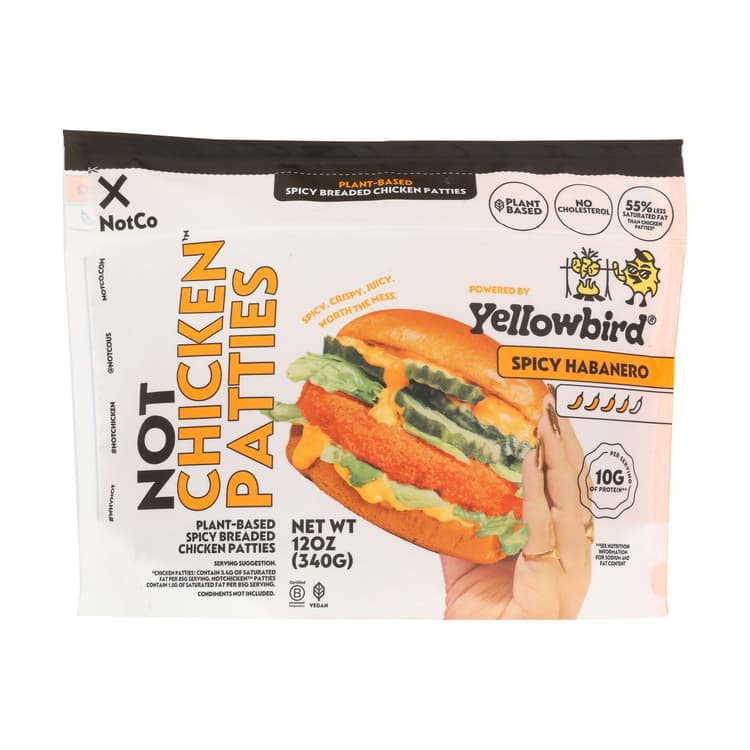 Notco Spicy Plant Based Chicken Patties