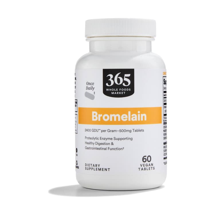 365 By Whole Foods Market Bromelain, 60 Vegan