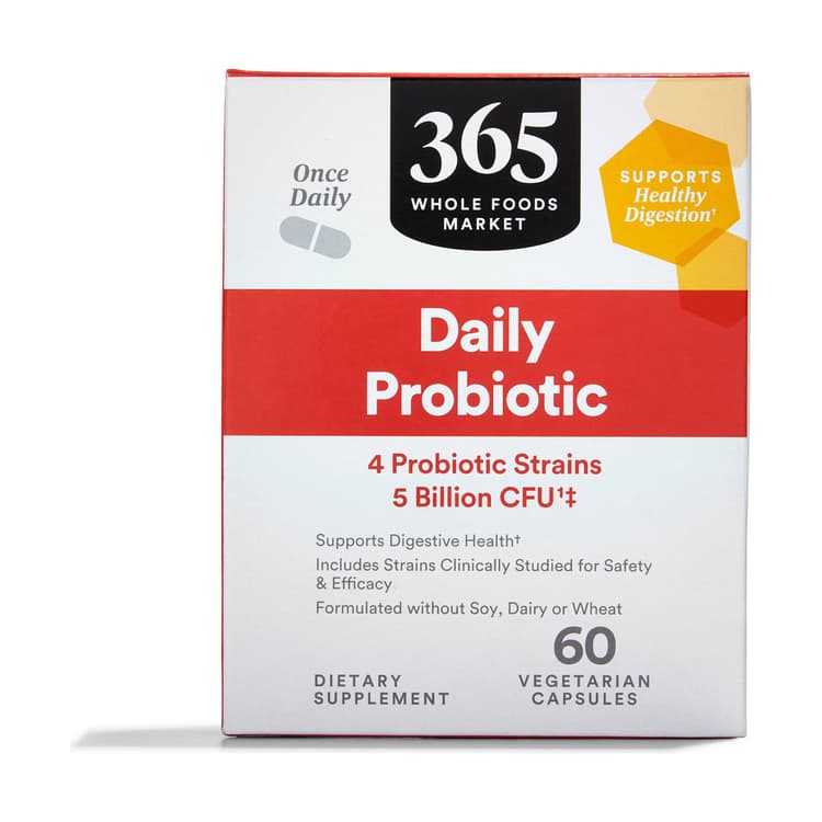 365 By Whole Foods Market Daily Probiotic 5 Billion Cfu, 60 Vegetarian Capsules