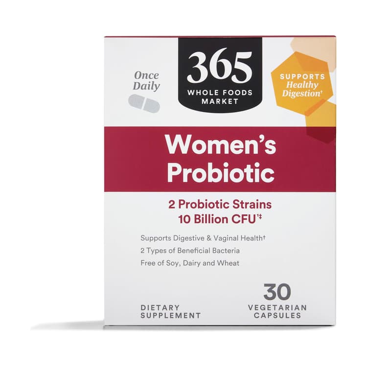 365 By Whole Foods Market Womens Probiotic 10 Billion Cfu, 30 Vegetarian Capsules