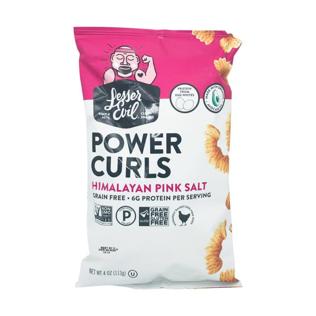 Is it Artificial Food Coloring Free? Lesser Evil Himalayan Pink Salt Power Curls