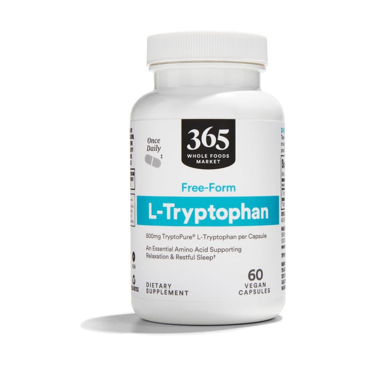 365 By Whole Foods Market L-Tryptophan, 60 Vegan Capsules