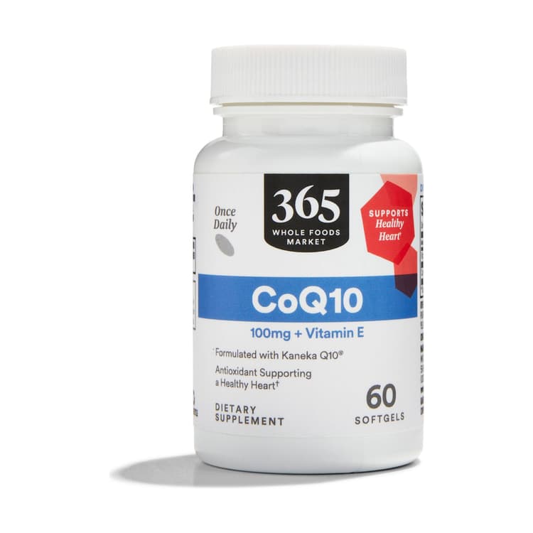 Whole Foods Market Coq10 Plus Vitamin E, 60 Softgels