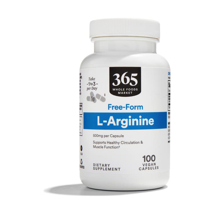 Whole Foods Market L-Arginine, 100 Vegan Capsules