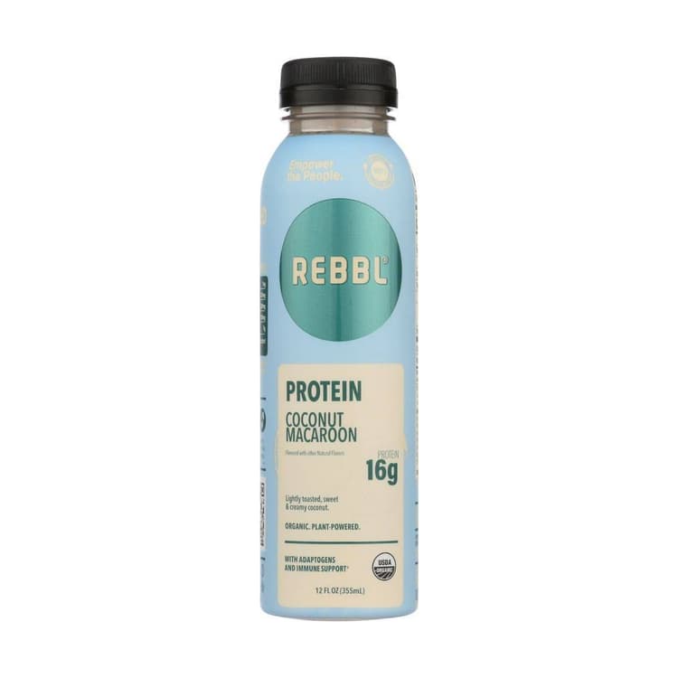 Rebbl Drink Protein Coconut Toasted Og