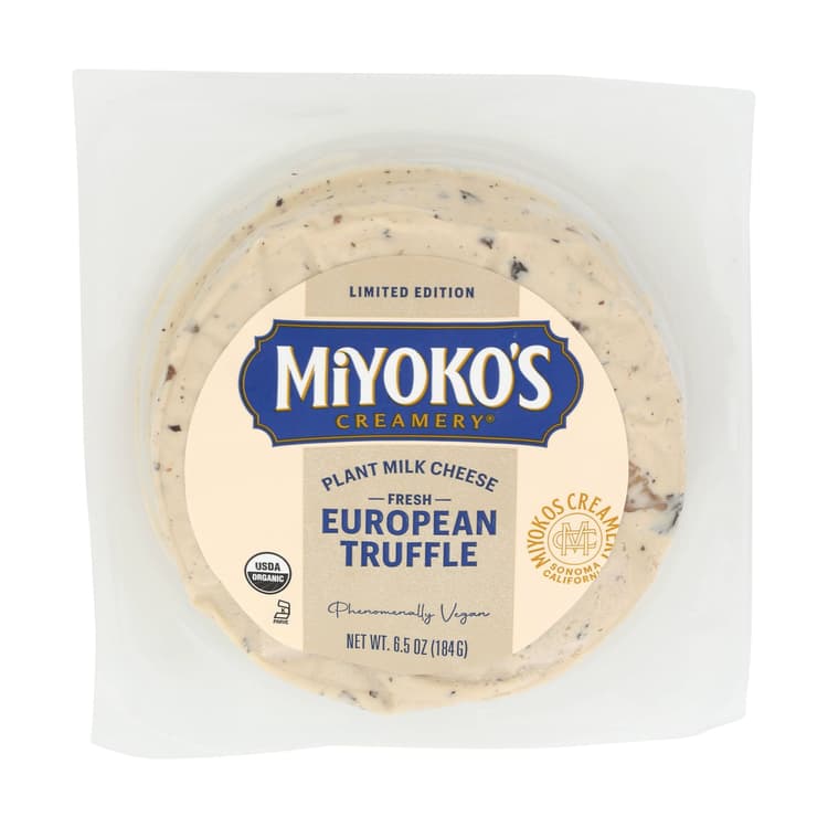 Miyoko'S Creamery Fresh French Style Winter Truffle Cashew Milk Cheese