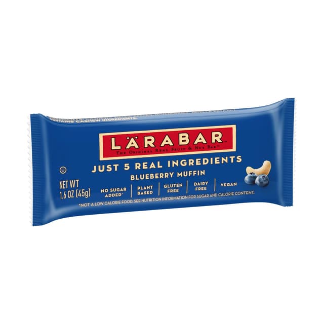 Is it Oral Allergy Syndrome Friendly? Larabar Blueberry Muffin Bar