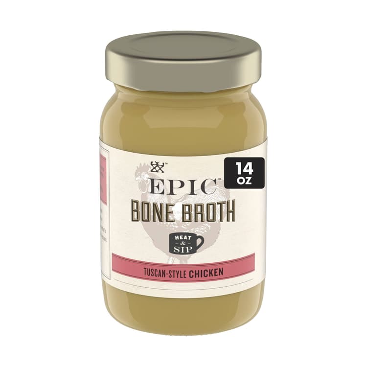 Epic Provisions Epic Tuscan Chicken Bone Broth, Keto Consumer Friendly