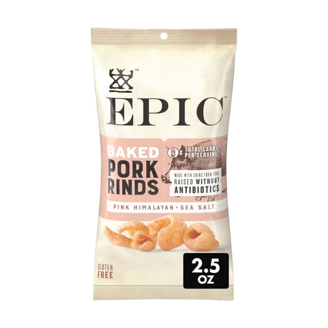 Is it Peanut Free? Epic Oven Baked Himalayan Sea Salt Pork Rinds