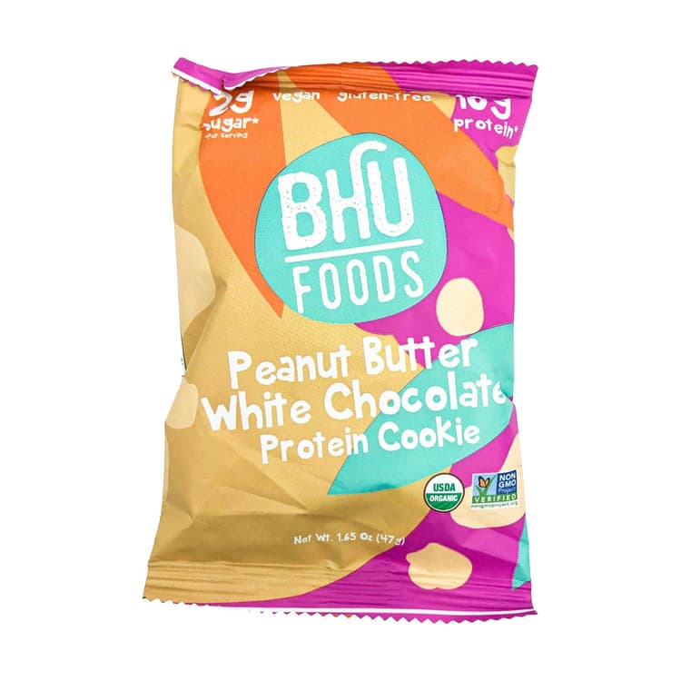 Bhu Foods Organic Peanut Butter White Chocolate Protein Cookie
