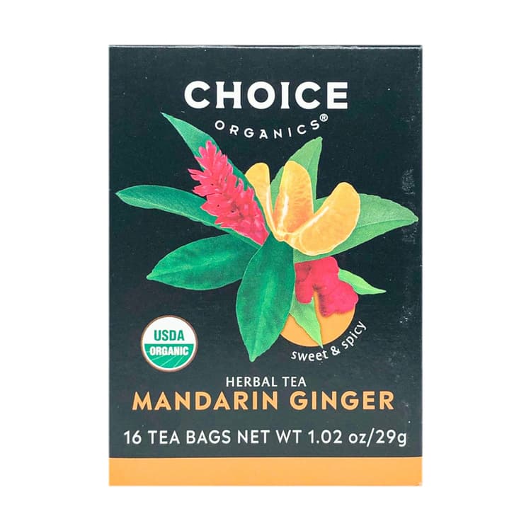 Choice Organics Organic Mandarin Ginger Herbal Tea