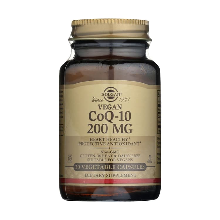 Solgar Vegetarian Coq-10, 30 Vegetable Capsules
