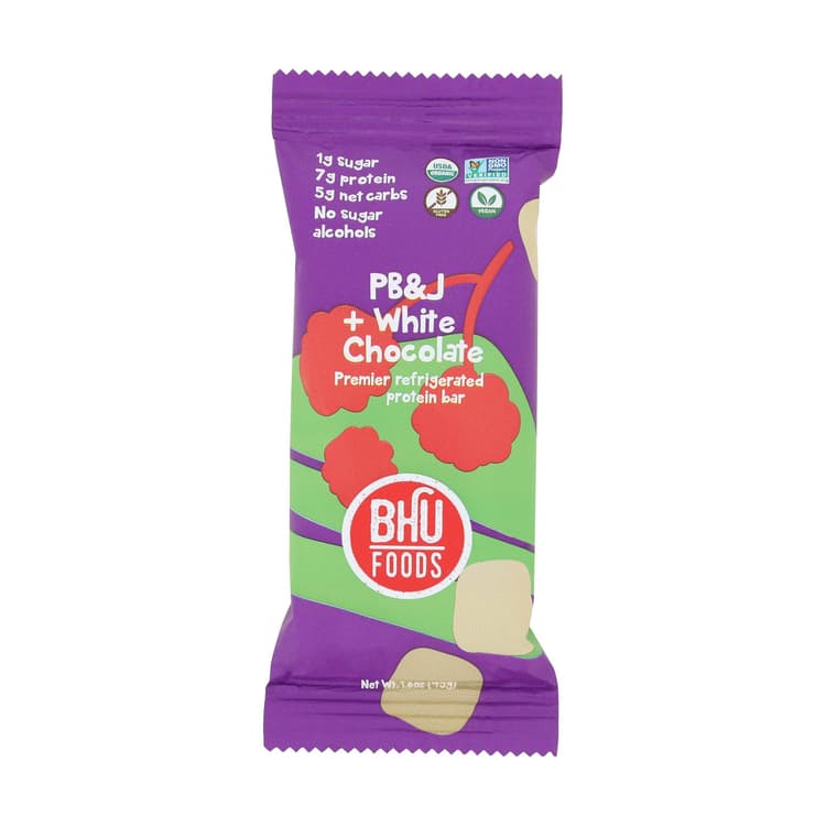 Bhu Foods Bhu Keto Bar, Pb & J + White Chocolate
