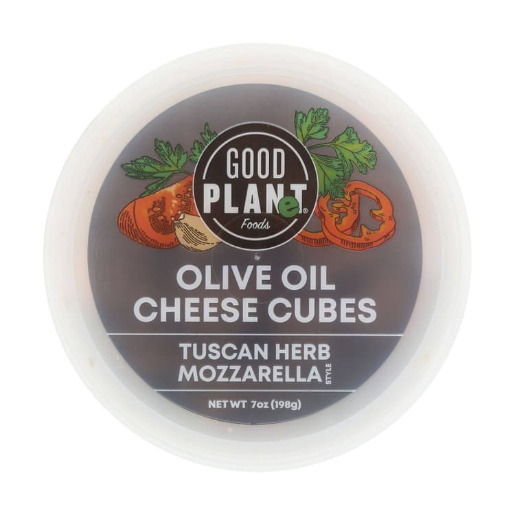 Good Planet Foods Tuscan Herb Mozzarella Olive Oil Cheese Cubes