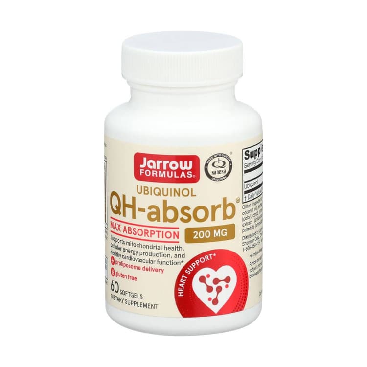 Jarrow Ubiquinol Qh-Absorb Softgels