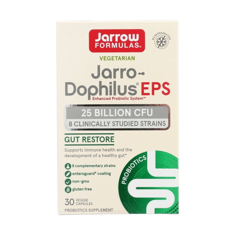 Jarro-Dophilus Eps 25 Billion, 30 Capsules