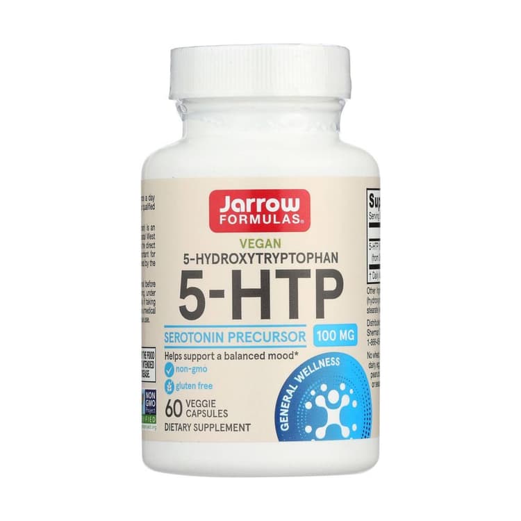 Jarrow Formulas 5-Htp, 60 Veggie Capsules