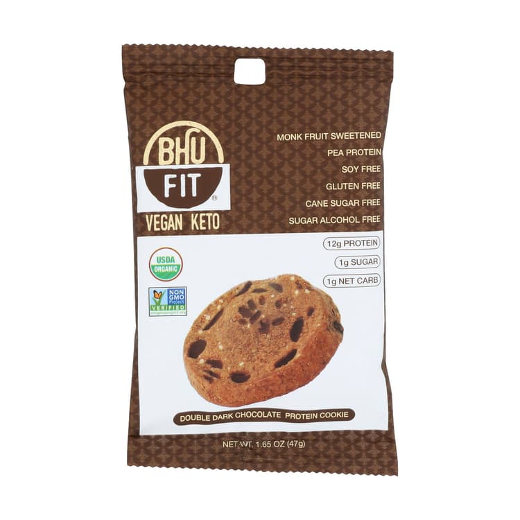 Bhu Foods Double Dark Chocolate Protein Cookie