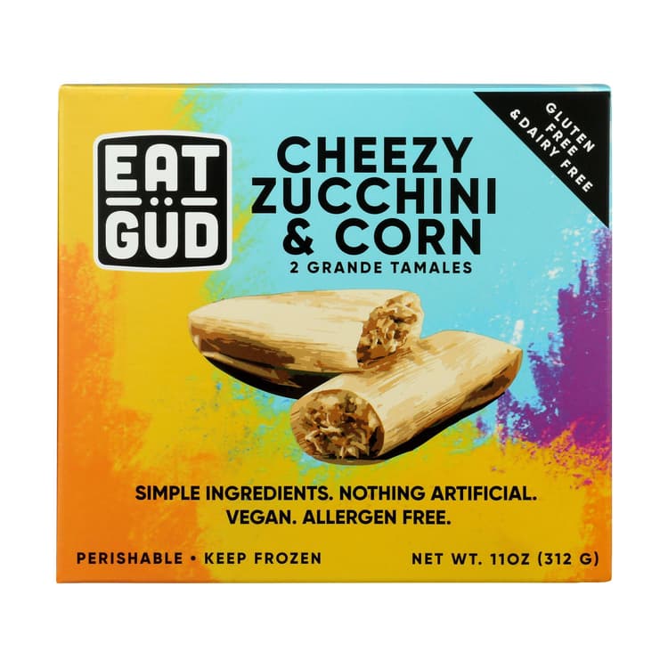 Eat Gud Cheezy Zucchini & Corn 2 Grande Tamales