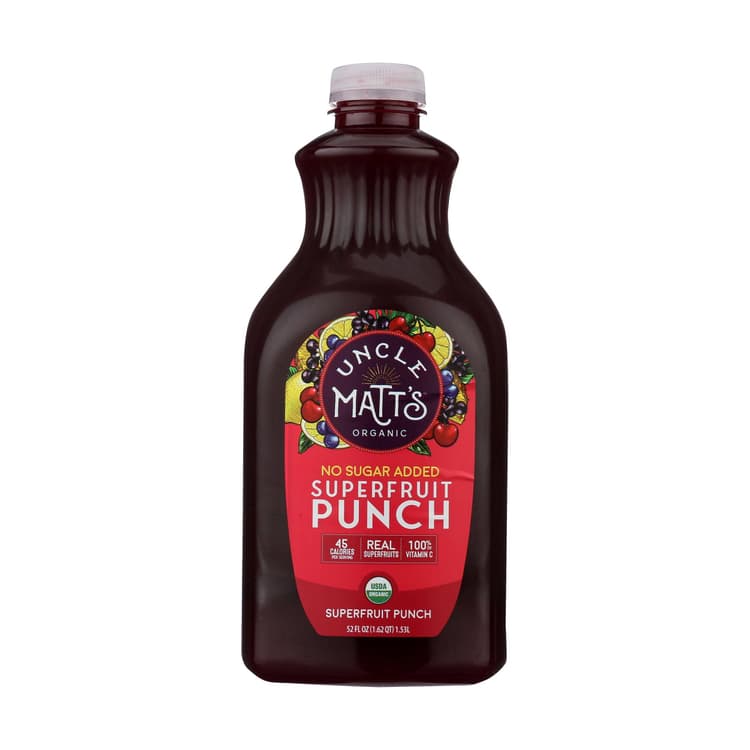 Uncle Matt'S Organic No Sugar Added Superfruit Punch
