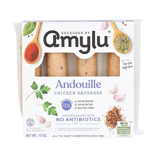 Amylu Andouille Chicken Sausages