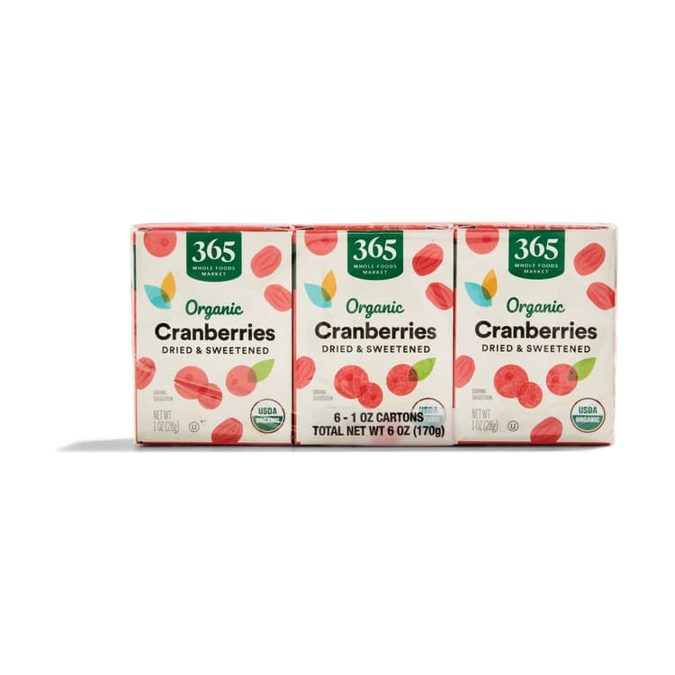 365 By Whole Foods Market Organic Cranberries Snack