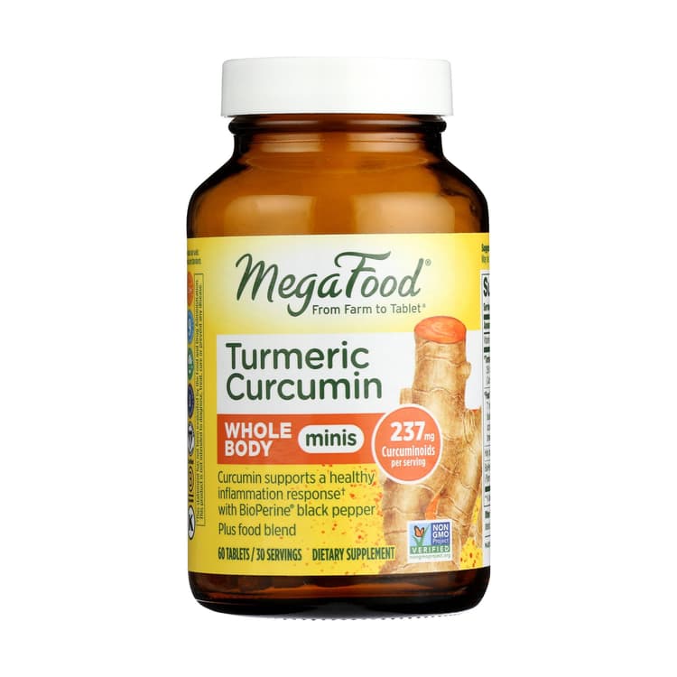 Megafood Turmeric Curcumin Minis, Whole Body