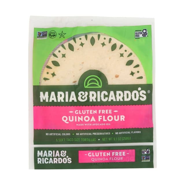 Is it Artificial Flavors Free? Maria & Ricardos Quinoa Flour Tortillas