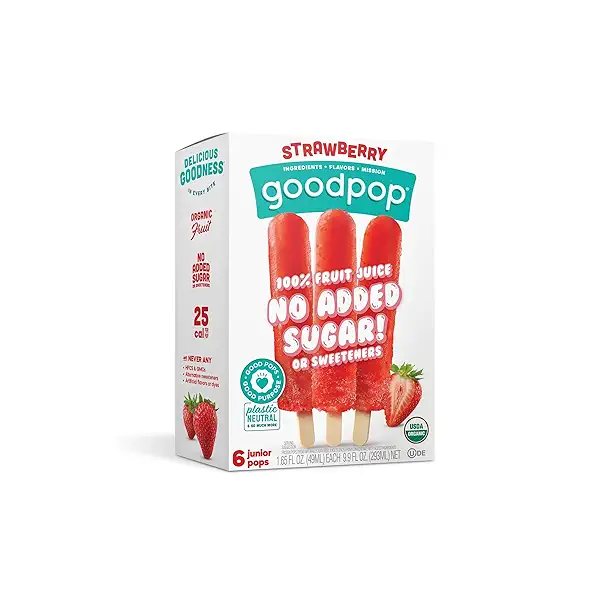 Goodpop Strawberry Junior Pops