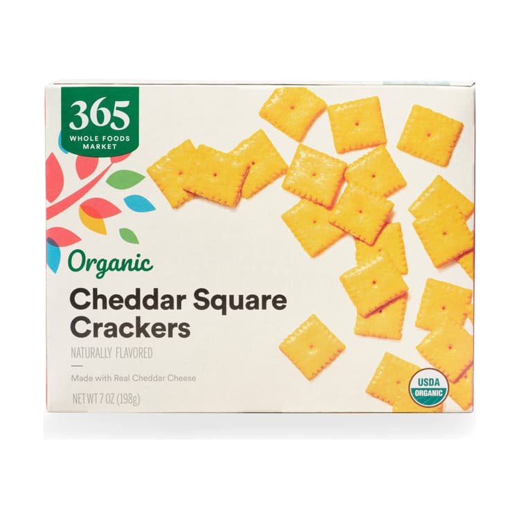 365 Whole Foods Market Organic Cheddar Chicks Naturally Flavored Cheese Crackers