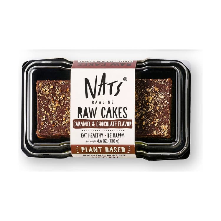 Nats Rawline Raw Cakes Caramel & Chocolate Flavor