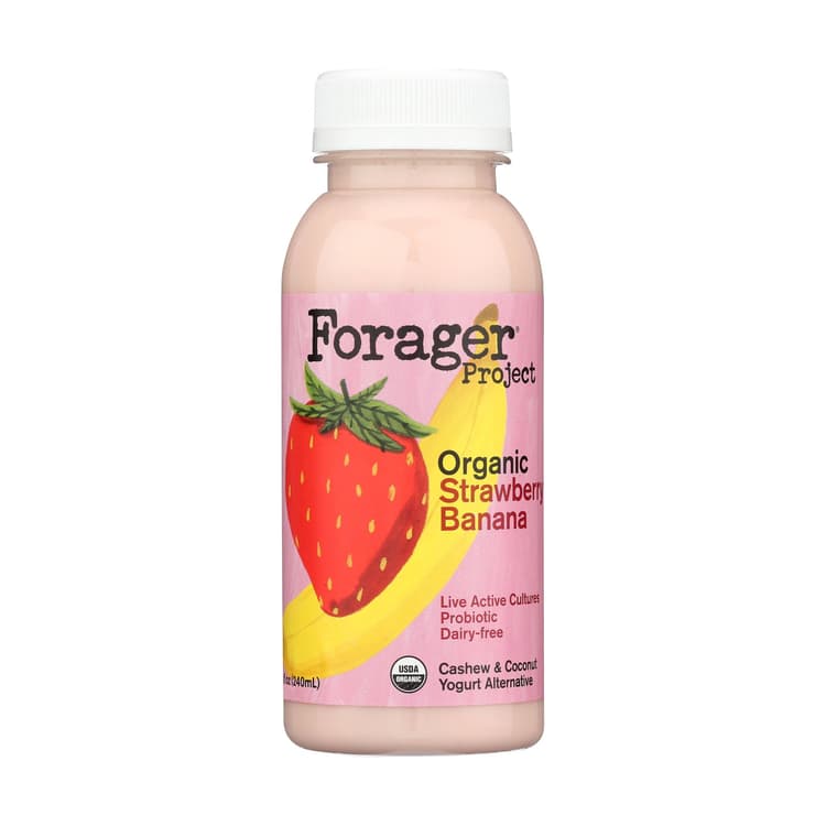 Forager Project Organic Strawberry Banana Yogurt Drink