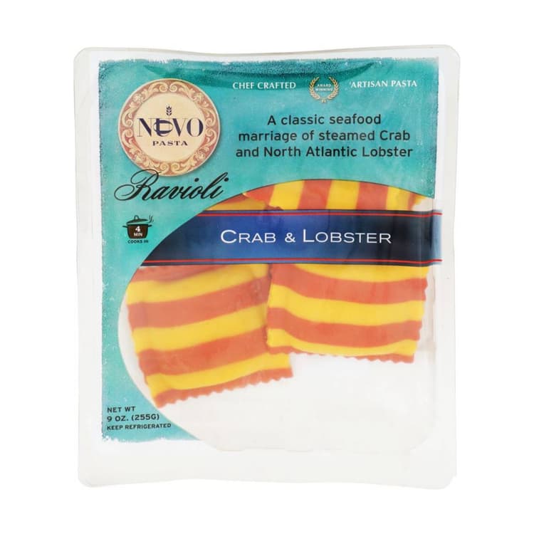 Nuovo Pasta Crab And Lobster Ravioli