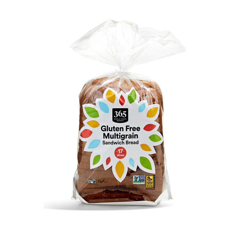 Whole Foods Market 365 Gluten Free Multigrain Sandwich Bread