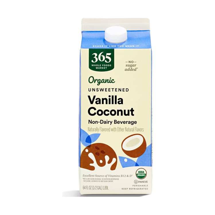 365 Everyday Value Organic Unsweetened Vanilla Coconut Milk