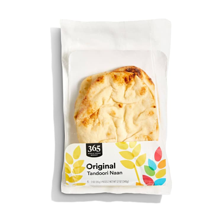 365 By Whole Foods Market Tandoori Naan, Rustic White ( Pieces
