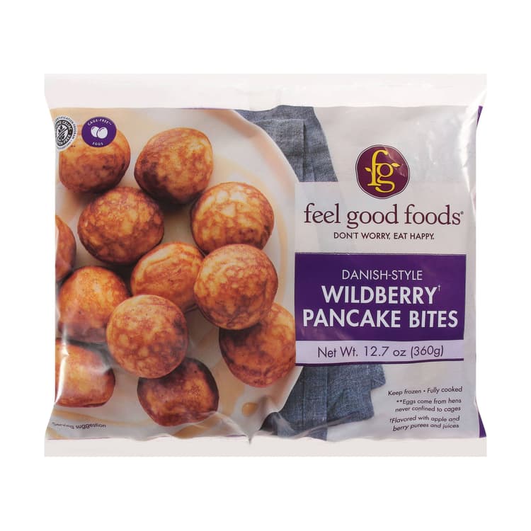 Feel Good Foods Danish-Style Wildberry Pancake Bites