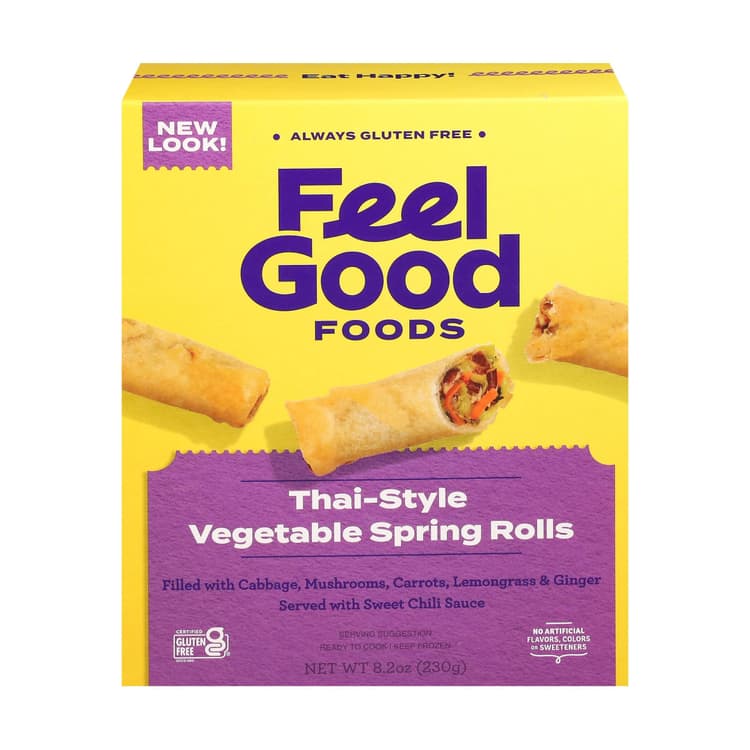 Feel Good Foods Thai Style Vegetable Spring Rolls