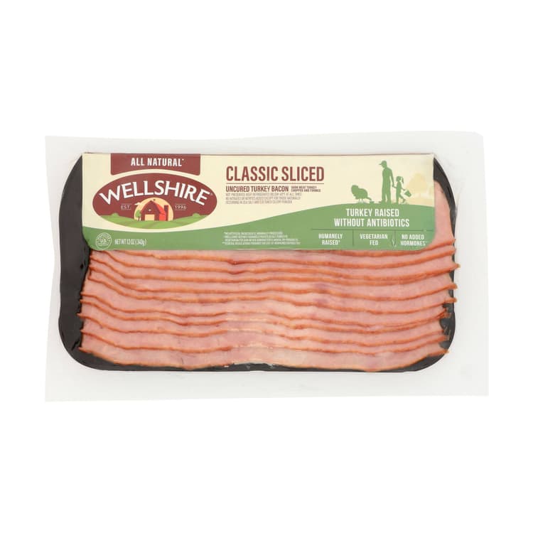 Wellshire Farms Classic Sliced Turkey Bacon