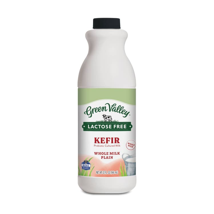Green Valley Creamery Lactose Free Whole Milk Plain Kefir