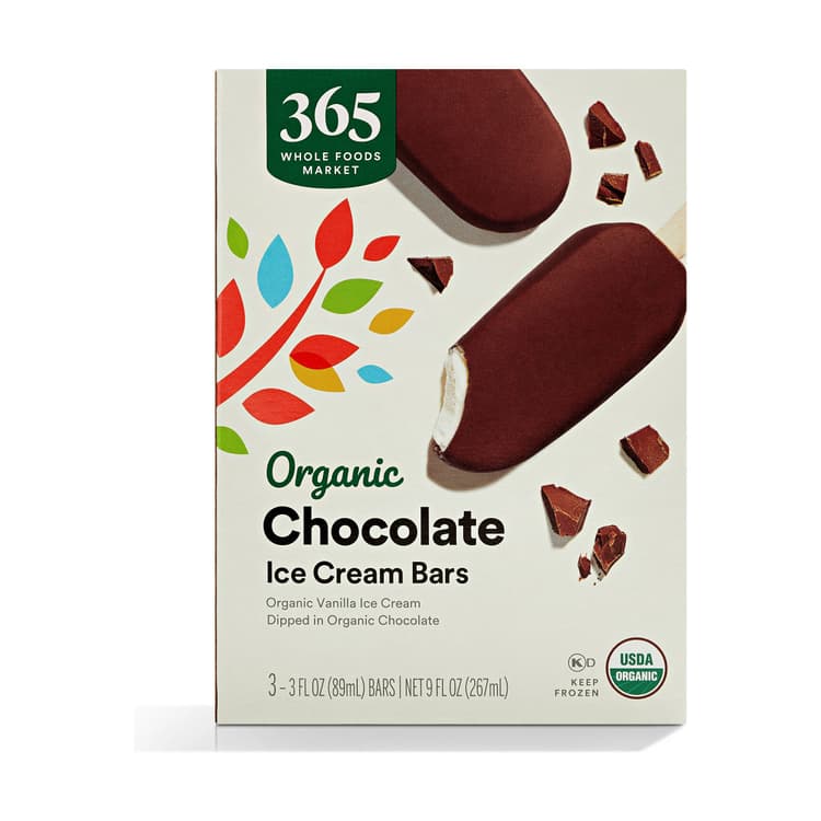 365 By Whole Foods Market Organic Vanilla Chocolate Dipped Ice Cream Bar