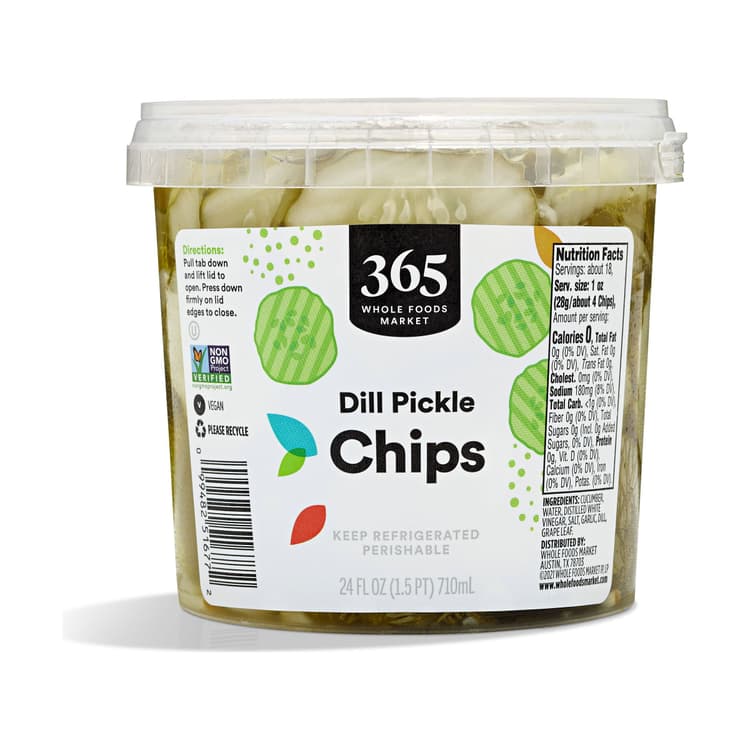 365 By Whole Foods Market Dill Pickle Chips
