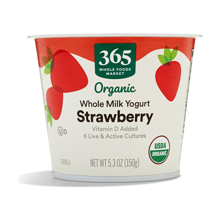365 By Whole Foods Market Organic Yogurt Whole Milk - Strawberry