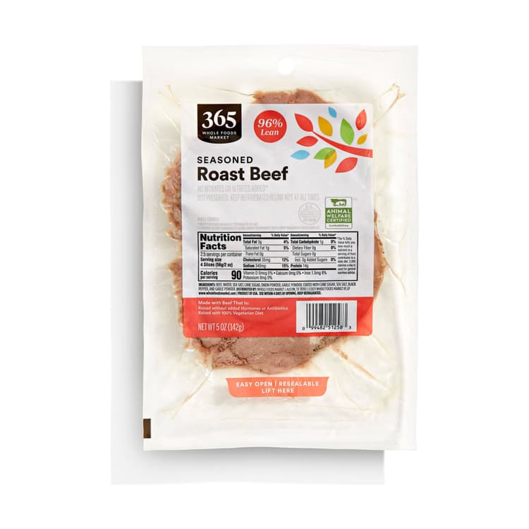 365 By Whole Foods Market Sliced Roast Beef