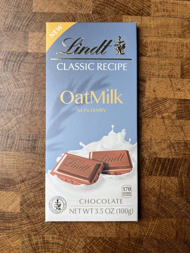 Is it Soy Free? Lindt Classic Recipe Oatmilk Non-dairy Chocolate